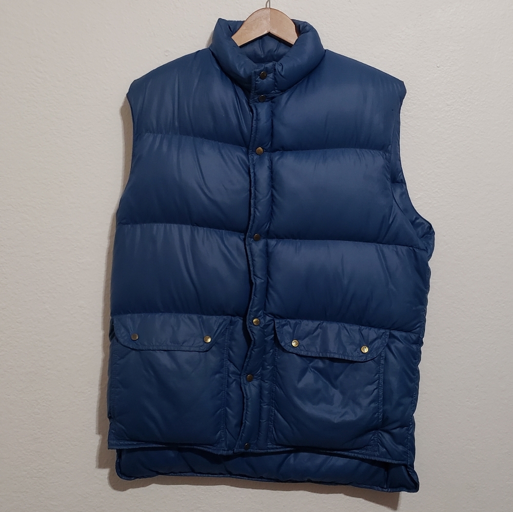 Camp7 Goose Down Puffer Vest Vintage Made in USA